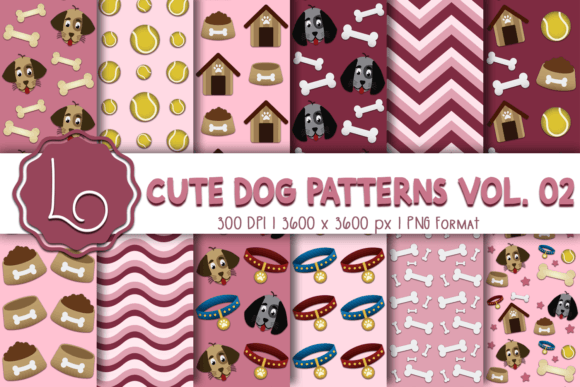 Cute Dog Patterns Vol. 02: A Strategic Asset for Purpose-Driven Design