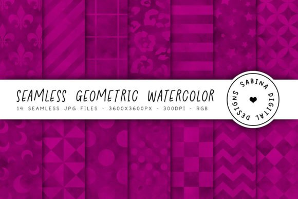 Dark Hot Pink Seamless Patterns