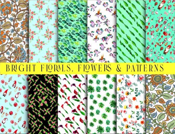 Faraway Sands - Seamless Patterns