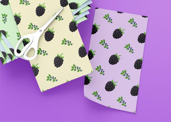 Fruit Seamless Digital Print Patterns 4